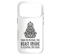 Custodia per iPhone 17 Pro Mitologia vichinga motivazionale - La bestia dentro - Dio Odino