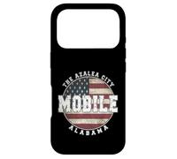 Custodia per iPhone 17 Pro mobile, alabama, vendemmia, bandiera americana