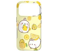 Custodia per iPhone 17 Pro Molang Piu Piu Carino Bunny Pulcino Giallo Pastello Frutta Divertimento