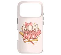 Custodia per iPhone 17 Pro Mom, The Real Most Valuable Person Funny Baseball Design