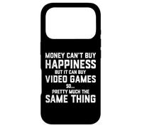 Custodia per iPhone 17 Pro Money Can't Buy Happiness But It Can Buy Video Games Joke