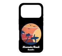 Custodia per iPhone 17 Pro Montanita Beach Ecuador Surf Vintage Surfer Beach Surf