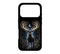 Custodia per iPhone 17 Pro Moonlit Mystic Deer Fantasy Foresta Grafica