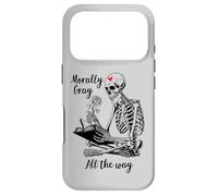 Custodia per iPhone 17 Pro Morally Grey All the Way My Favorite Color is Morally Grey