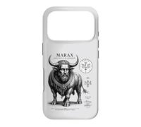 Custodia per iPhone 17 Pro Morax Bull of Secrets, Volto della Saggezza