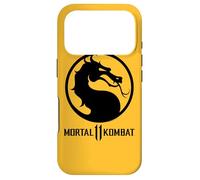 Custodia per iPhone 17 Pro Mortal Kombat 11 Dragon Black Logo