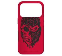 Custodia per iPhone 17 Pro Mortal Kombat 9 Scorpion Skull Icon