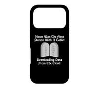 Custodia per iPhone 17 Pro Moses Was The First Person With A Tablet Download From Cloud