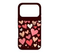 Custodia per iPhone 17 Pro Motivo a cuori - tema d'amore - per lui e per lei