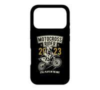 Custodia per iPhone 17 Pro Motocross Dirt Bike Moto Racing Design