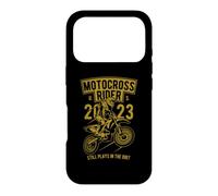 Custodia per iPhone 17 Pro Motocross Dirt Bike Moto Racing Design