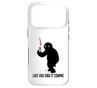 Custodia per iPhone 17 Pro Murderous Sloth With Knife Halloween Gag Gift For Sloth Fans