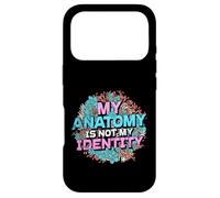 Custodia per iPhone 17 Pro My Anatomy is Not My Identity Transgender Pride