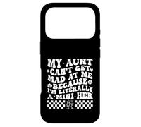 Custodia per iPhone 17 Pro My Aunt Can't Get Mad at Me Because I'm Literally A Mini Her