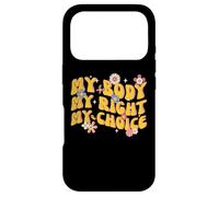 Custodia per iPhone 17 Pro My Body My Right My Choice Feminist Pro Choice Floral Retro