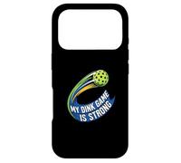 Custodia per iPhone 17 Pro My Dink Game Is Strong Pickleball Player Design