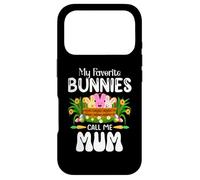 Custodia per iPhone 17 Pro My Favorite Bunnies Call Me Mum - Easter Bunny Ragazzi Ragazze