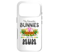 Custodia per iPhone 17 Pro My Favorite Bunnies Call Me Mum - Easter Bunny Ragazzi Ragazze