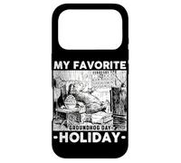 Custodia per iPhone 17 Pro My Favorite Holiday Groundhog Funny Groundhog Day