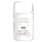 Custodia per iPhone 17 Pro My Favorite People Call Me Gigi, regalo floreale per la nonna