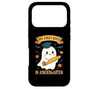 Custodia per iPhone 17 Pro My First Boo In Kindergarten Carino Piccolo Fantasma Halloween