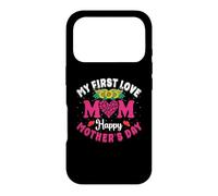 Custodia per iPhone 17 Pro My First Love Mom Happy Mothers Day Heart Sunflower