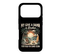 Custodia per iPhone 17 Pro My Give A Damn Is Broken Funny Retirement Beach Cruise