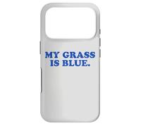 Custodia per iPhone 17 Pro My Grass Is Blue - Bluegrass Fan Retro Typography