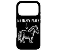 Custodia per iPhone 17 Pro My Happy Place - Cavallo in miniatura per amanti dei pony