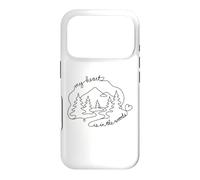 Custodia per iPhone 17 Pro My Heart Is In The Woods Forest Nature Enthusiast