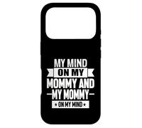 Custodia per iPhone 17 Pro My Mind On Mommy Parents Gift Mothers Day Graphic Design Art