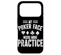 Custodia per iPhone 17 Pro My Poker Face ha bisogno di più pratica Carta divertente per il giocatore di poker