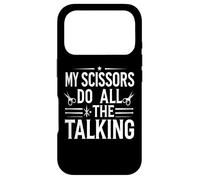 Custodia per iPhone 17 Pro My Scissors Fanno Tutto Parlare Divertente Parrucchiere
