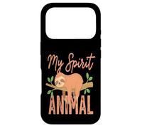 Custodia per iPhone 17 Pro My Spirit Animal Bradipo divertente carino