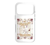 Custodia per iPhone 17 Pro My Therapy Is Mahjong Player Tile Game Art