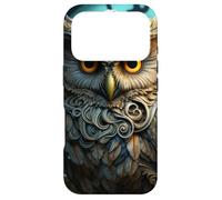 Custodia per iPhone 17 Pro Mystical Fantasy Owl - Magico bosco Steampunk Art