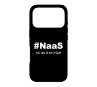 Custodia per iPhone 17 Pro # NaaS No come servizio: parodia divertente su # SaaS