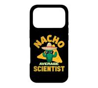Custodia per iPhone 17 Pro Nacho Average Scienziato Divertente Scienza Amante Joke Pun Citazione