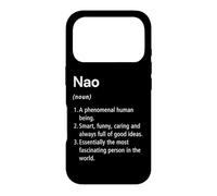Custodia per iPhone 17 Pro Nao Definizione del nome Dizionario divertente
