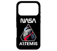 Custodia per iPhone 17 Pro NASA Artemis II Missione Patch Worm Logo