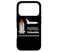Custodia per iPhone 17 Pro NASA Columbia Space Shuttle Worm Logo