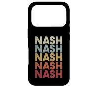 Custodia per iPhone 17 Pro Nash Texas Nash TX Retro Vintage Text
