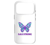 Custodia per iPhone 17 Pro Nastro viola per la consapevolezza CdLS della sindrome di Cornelia De Lange