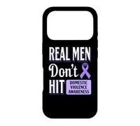 Custodia per iPhone 17 Pro Nastro viola per sensibilizzazione alla violenza domestica anti abuso