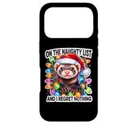 Custodia per iPhone 17 Pro Natale furetto sulla lista dei cattivi e non rimpiango nulla