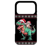 Custodia per iPhone 17 Pro Natale Lontra Marina T-Rex Dinosauro Tyrannosaurus Rex