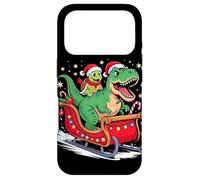 Custodia per iPhone 17 Pro Natale Tartaruga Marina Slitta T-Rex Dinosauro Tartarughe