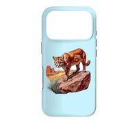 Custodia per iPhone 17 Pro Nature Big Cat Cougar Mom Mountain Lion Panther Puma Lover