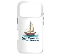 Custodia per iPhone 17 Pro Naviga verso i tuoi sogni Inspirational Sailing Nautical