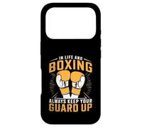 Custodia per iPhone 17 Pro Nella vita e nella boxe tieni sempre la guardia alta negli sport boxer